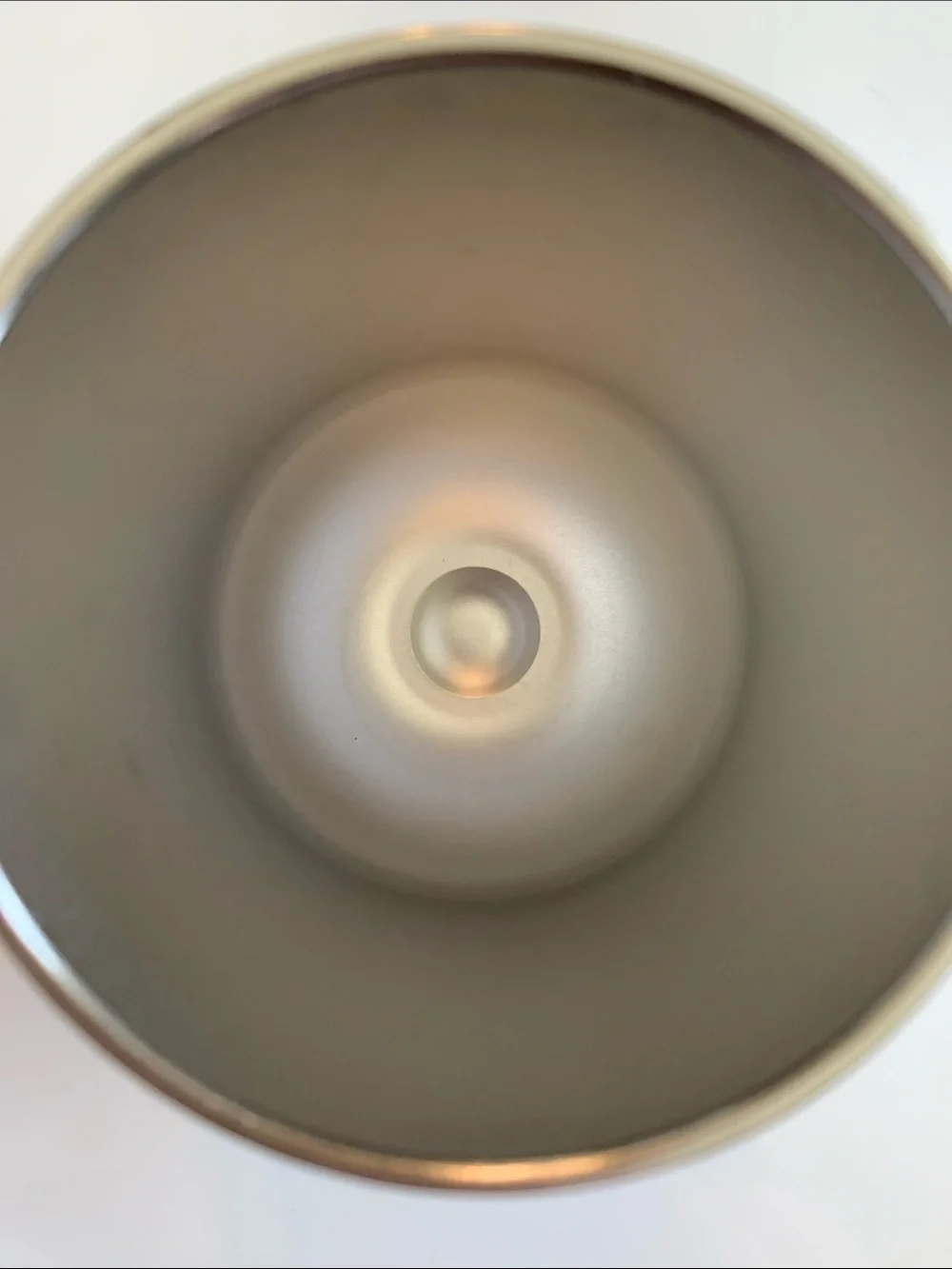 Burn Boot Camp Insulated White Stainless Steel Tumbler
